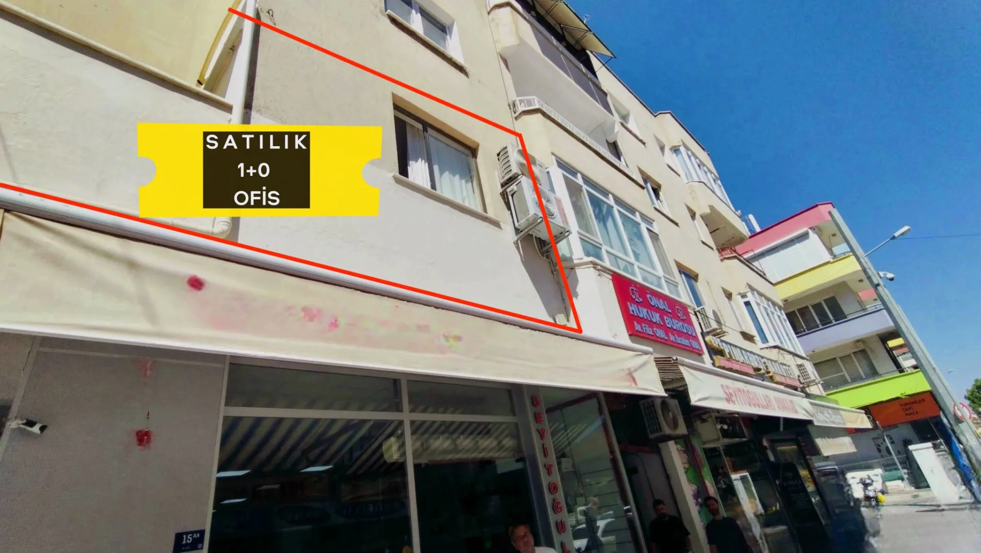 Didim Merkez'de 1+0 Giriş Üstü Satılık Ofis - Büro